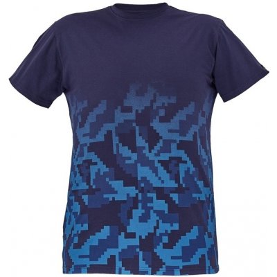 Tričko pánské s krátkým rukávem NEURUM Camouflage Navy – Zboží Mobilmania