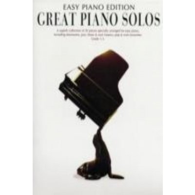 Great Piano Solos - the Black Book Easy Piano Edi – Hledejceny.cz