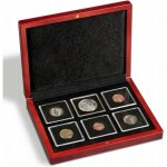 Leuchtturm VOLTERRA TRIO deLuxe pro 60 investičních mincí Otvory Čtvercové Ø 48 mm – Zboží Dáma