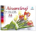 Bobo sešit Akvarelový blok A4 čistý 20 listů – Hledejceny.cz