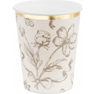 Kelímky „Kraftové květiny“, PartyDeco, 220 ml – Sleviste.cz