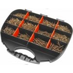 Sada vrutů PZ do dřeva 12 rozměrů, EXTOL CRAFT 2000 ks, balení 1 KS – Sleviste.cz