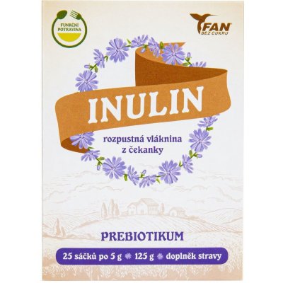 Country Life Inulin Rozpustná vláknina 25 x 5 g