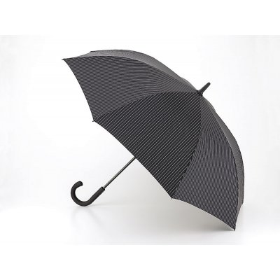 Pánský holový deštník Knightsbridge 2 City Stripe Black Steel – Zboží Mobilmania
