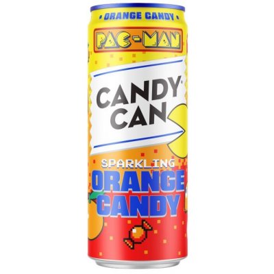 Candy Can x PAC-MAN pomeranč malina a ananas 330 ml – Zboží Dáma