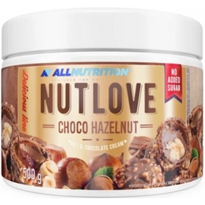 All Nutrition Nutlove čokoláda/lískové ořechy 500 g