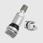 TPMS-15 náhradní ventil pro TPMS senzory - kovový šedý – Hledejceny.cz