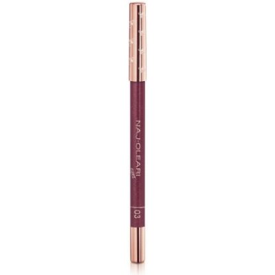 Naj-Oleari Luminous Eye Pencil dlouhotrvající tužka na oči 3 pearly burgundy 1,12 g – Sleviste.cz