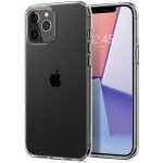 Pouzdro Spigen Liquid Crystal Iphone 12/12 Pro Crystal čiré – Hledejceny.cz