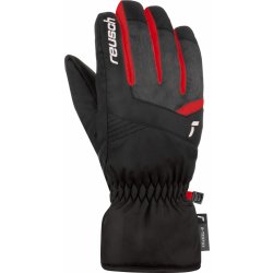 Reusch Bennet XT lyžařské rukavice černá/šedá/červená 24/25