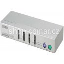 Aten CS-84AC KVM přepínač 4-port KVM PS/2 , 1.2m kabely