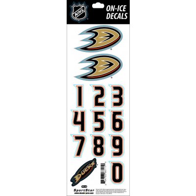 Sportstape ALL IN ONE HELMET DECALS - ANAHEIM MIGHTY DUCKS – Hledejceny.cz