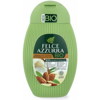Felce Azzurra BIO sprchový gel mandle a kokos 250 ml