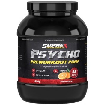 Suprex Psycho Preworkout Pump 500 g