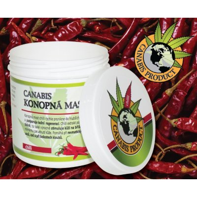 Canabis Product konopná mast s chilli 250 ml – Zboží Mobilmania