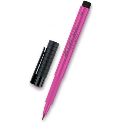 Faber-Castell Pitt Artist Pen Brush středně fialovorůžový 125/ 167425 – Zboží Mobilmania