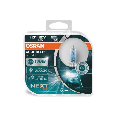 Osram Cool Blue Next Generation H7 PX26d 12V 55W 2 ks