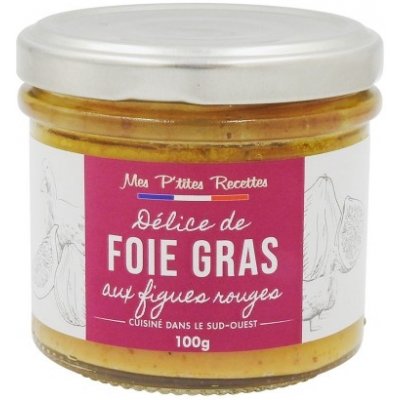 Mes p´tites recettes Delikatesa z Foie Gras a fíky 100 g – Zboží Dáma