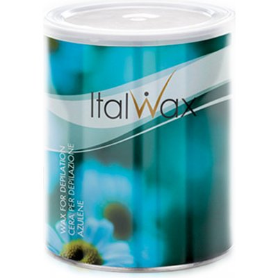 ItalWax Vosk depilační v plechovce Azulen 800 ml