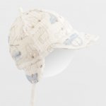 Dětská letní mušelínová čepička s kšiltem New Baby Zoe – Zboží Dáma