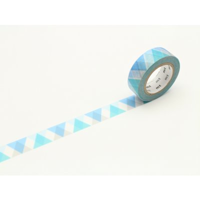 MT masking tape vzorovaná triangle and diamond blue – Hledejceny.cz
