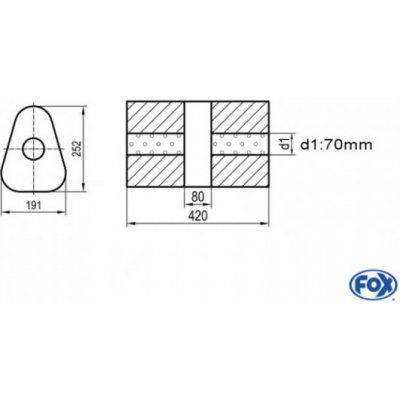 FOX UNI-K72542070o – Zboží Mobilmania