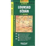 Lounsko Džbán turistická mapa 1:50 000 – Hledejceny.cz