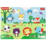 Fisher Price Trefl vkládačka Divoká zvířátka – Hledejceny.cz