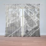 Sablio Záclony Rozbité sklo: 2ks 150x250cm – Hledejceny.cz