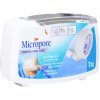 Náplast 3M Micropore 1,25 cm x 5 m náplast na cívce, hypoalergenní, netkaná textílie