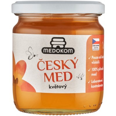 Medokom Český med květový luční 500 g – Zboží Dáma