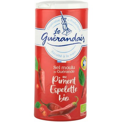 Le Guérandais Ryzí Keltská sůl jemná s chilli 250 g – Zboží Dáma