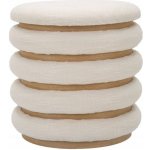 Home Styling Collection Pouf s dekorativním tuftovaným vzorem, 60 x 25 cm – Sleviste.cz