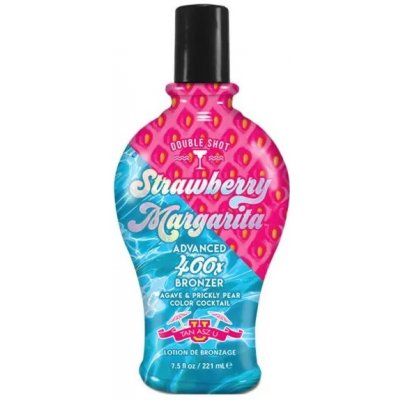 Tan ASZ U Double Shot Strawberry Margarita 400X Bronzer 221 ml – Zboží Dáma