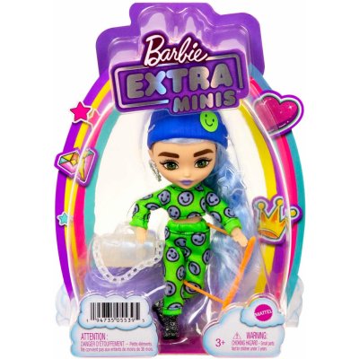 Barbie Extra Minis s ledově modrými vlasy