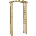 Dřevěná pergola VidaXL oblouk 210 cm – Hledejceny.cz