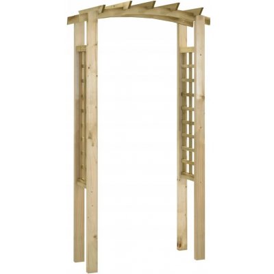 Dřevěná pergola VidaXL oblouk 210 cm – Hledejceny.cz
