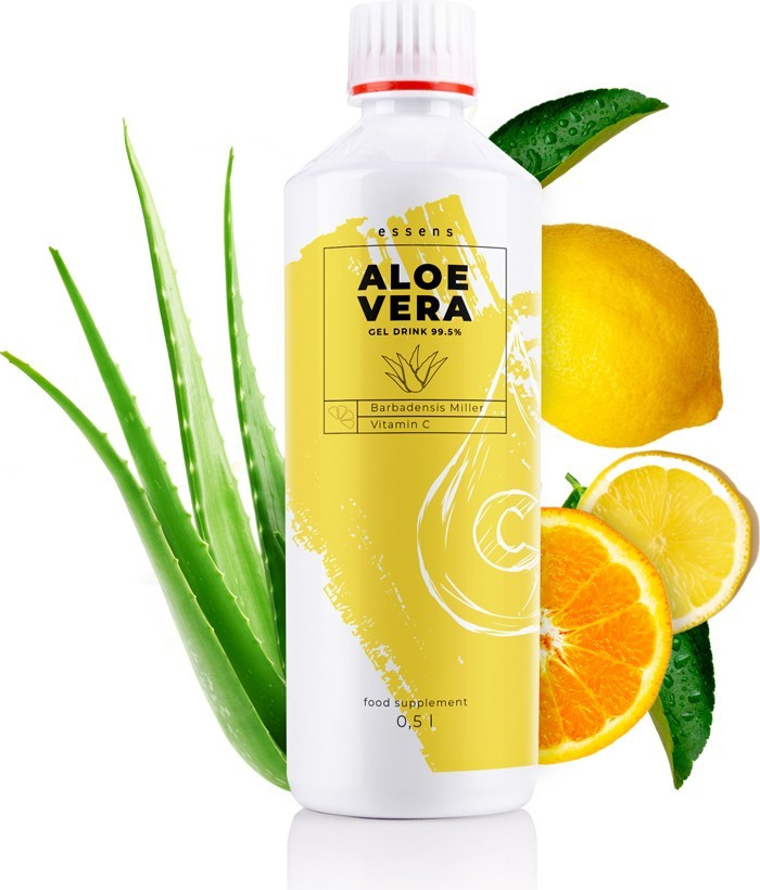Essens Aloe vera 99,5% gel drink vitamin C 1 x 500 ml