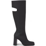 Calvin Klein Jeans Kozačky Long Heel Zip Boot Cut Out Edgy YW0YW01253 černé – Hledejceny.cz