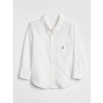 Gap Dětská košile oxford Bílá Gap – Zboží Dáma