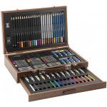 Mac Toys Velký dřevěný kreativní kufřík – Zboží Dáma