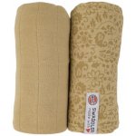 Lodger Swaddler Flower Tribe 120 x 120 cm 2 ks Sand – Zboží Mobilmania
