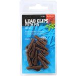 Giants Fishing Závěs na Boční Olovo Lead Clip with Pin Brown 10 ks – Zboží Mobilmania