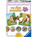 Ravensburger 050727 Zvířátka na dvoře 9 x 2 dílků – Hledejceny.cz