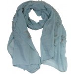 Ewena šátek s květy zelená – Zboží Dáma