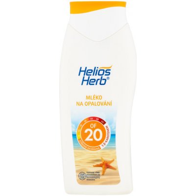 Helios Herb mléko na opalovaní SPF20 400 ml