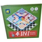 Alltoys Magnetické šachy 4v1 – Sleviste.cz