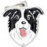 My Family BORDER COLLIE gravírovateľný přívěsek 3,2 x 3 cm – Zboží Dáma