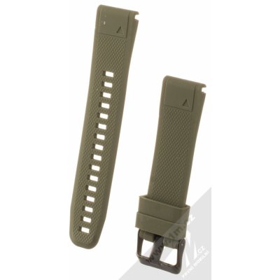 Tactical 818 Silikonový řemínek pro Garmin Fenix 5S/6S/7S QuickFit 20mm Army Green 8596311178641