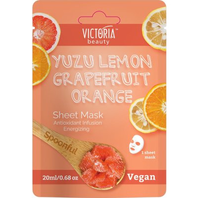 Victoria beauty Spoonful Antioxidační plátýnková maska s vitamíny 20 ml – Zboží Mobilmania